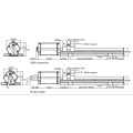 Señal de corriente FST-RP 4-20mA 20-4mA Sensores de posición magnetostrictivos